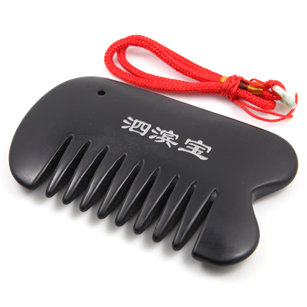 泗濱砭石精品通絡梳,砭石梳子圖1