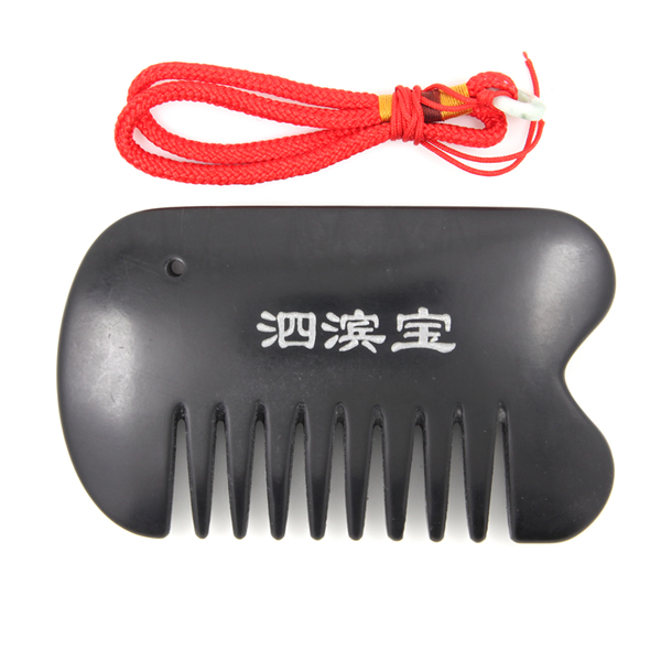 泗濱砭石精品通絡梳,砭石梳子圖2