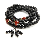 泗濱砭石佛珠項鏈