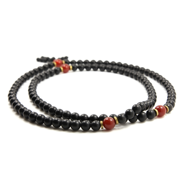 泗濱砭石佛珠項鏈,砭石項鏈圖4