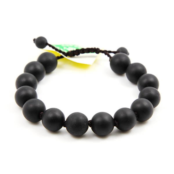 14珠砭石手鏈,砭石手鏈圖1