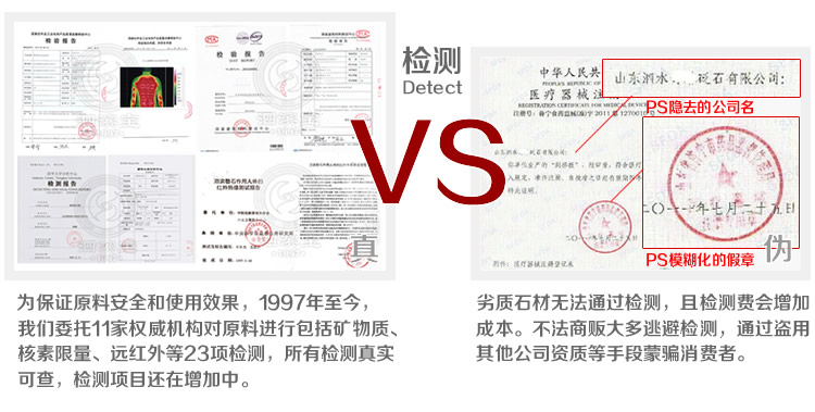 砭萃網 ? 泗濱寶品牌說明：真假對比2