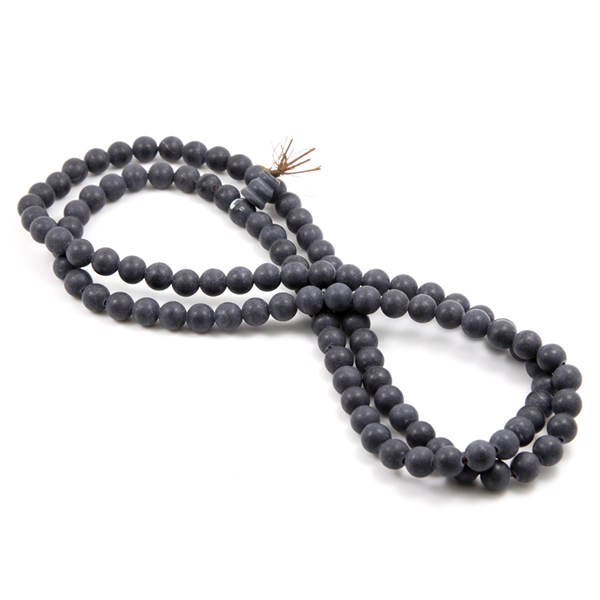 泗濱砭石8mm項鏈,砭石項鏈圖1