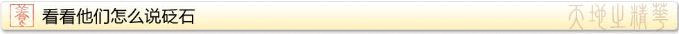 看看他們怎么說砭石